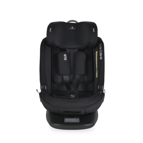 Cangaroo - GTS prémium autós ülés 40-150cm SPS, 360fokban forgatható FEKETE