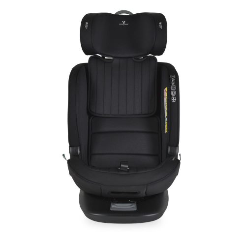 Cangaroo - GTS prémium autós ülés 40-150cm SPS, 360fokban forgatható FEKETE