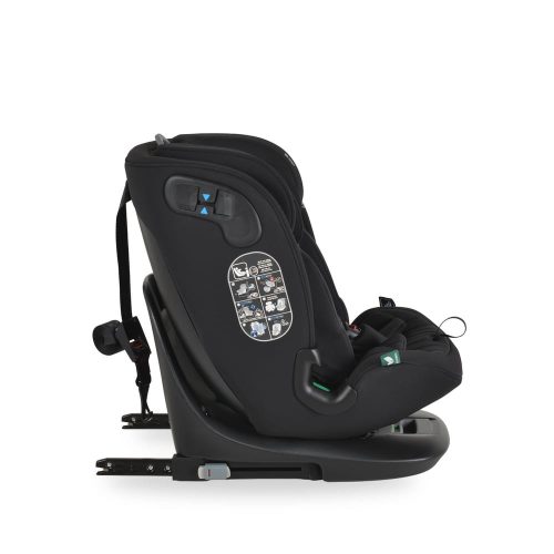 Cangaroo - GTS prémium autós ülés 40-150cm SPS, 360fokban forgatható FEKETE