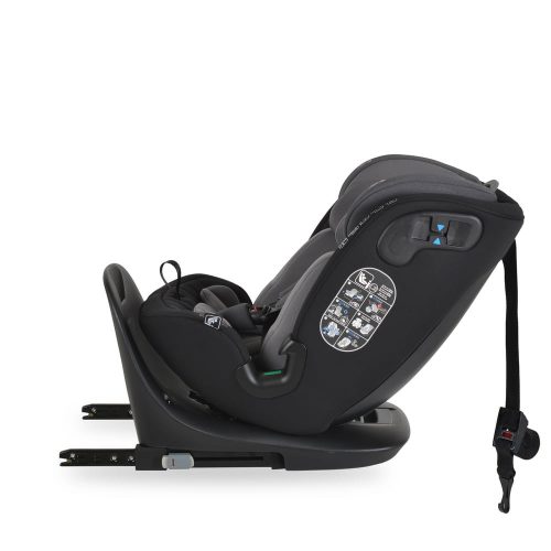 Cangaroo - GTS prémium autós ülés 40-150cm SPS, 360fokban forgatható SZÜRKE