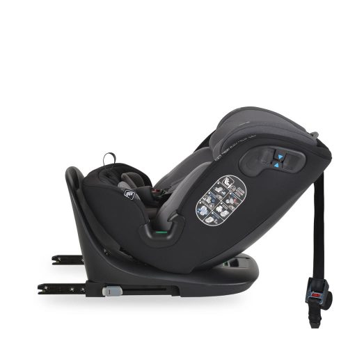 Cangaroo - GTS prémium autós ülés 40-150cm SPS, 360fokban forgatható SZÜRKE