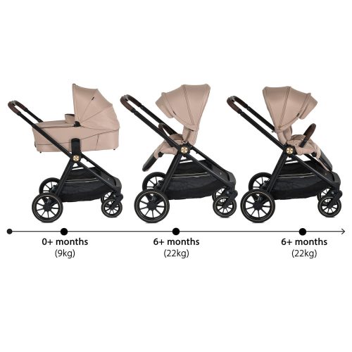 Cangaroo - CELEBRITY multifunkciós 3 IN1 babakocsi szett BÉZS