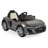 Audi R8 Spyder elektromos autó 105cm SILVER/EZÜST