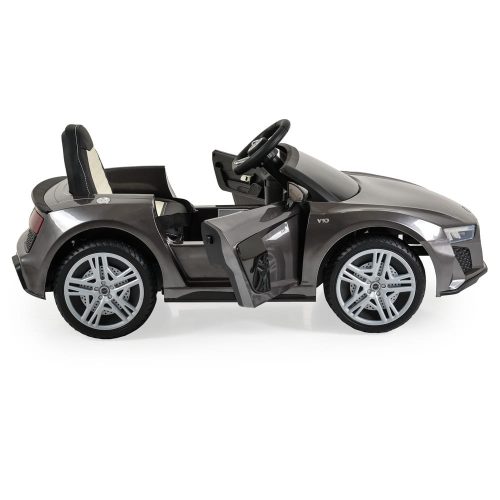 Audi R8 Spyder elektromos autó 105cm SILVER/EZÜST