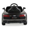 Audi R8 Spyder elektromos autó 105cm SILVER/EZÜST
