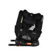 Moni i-MAXX - autós ülés, isofix, forgatható, 2 plüss+párna 40-150cm FEKETE