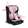 Moni - SECURITY autós ülés belső övvel, isofix, ajándék 2plüss+párna 76-150cm PINK