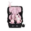 Moni - SECURITY autós ülés belső övvel, isofix, ajándék 2plüss+párna 76-150cm PINK