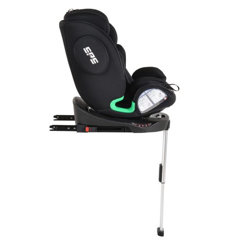 Moni - LEGEND autós ülés 40-150cm támasztólábbal FEKETE