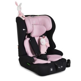  Moni - ROCK autós ülés 76-150cm, 2játékkal, pohártartó, belső öv, isofix nélkül PINK