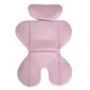 Moni - ROCK autós ülés 76-150cm, 2játékkal, pohártartó, belső öv, isofix nélkül PINK