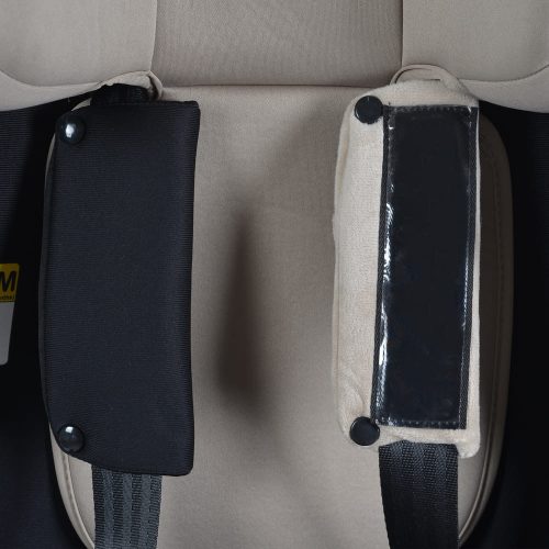 Moni - ROCK autós ülés 76-150cm, 2játékkal, pohártartó, belső öv, isofix nélkül PINK