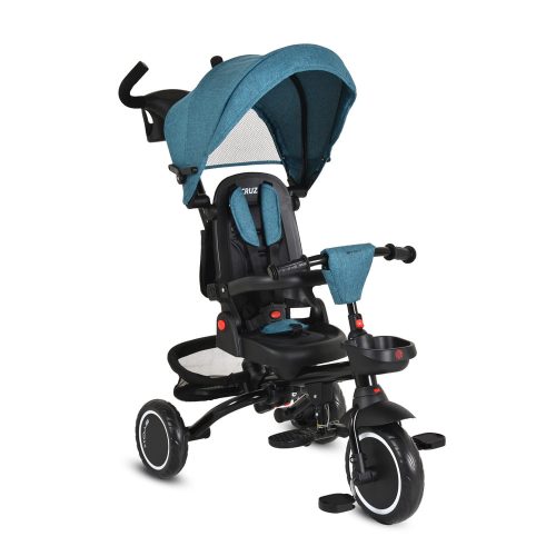 BYOX  - CRUZ tricikli napfénytetővel, összecsukható TÜRKIZ