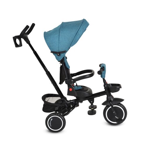 BYOX  - CRUZ tricikli napfénytetővel, összecsukható TÜRKIZ