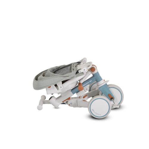 Moni  - COMPACTO ÚJ 3IN1 tricikli multifunkciós, futóbiciklivé alakítható KÉK