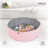 Moni - Labdamedence MELO 90 labdával összecsukható PINK – játszószőnyeg 3. kép