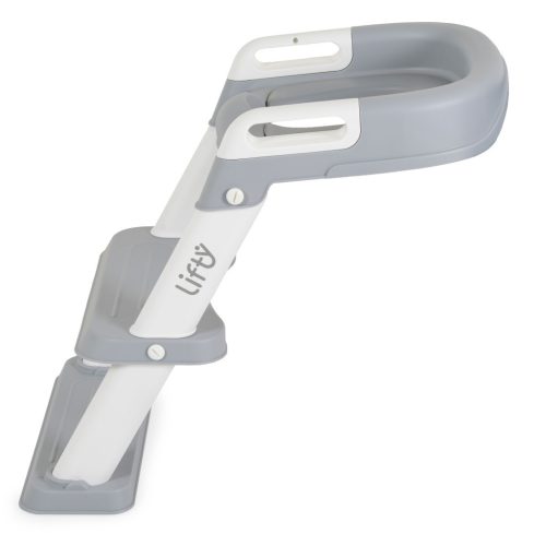 Moni - LIFTY lépcsős WC szűkítő kapaszkodóval SZÜRKE