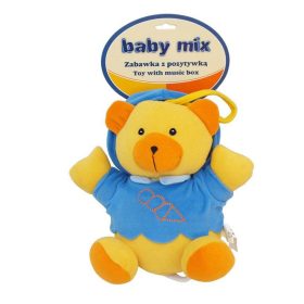 Alexis Baby Mix - Felhúzható zenélő Plüss Játék Maci – Zsebi Baba Shop