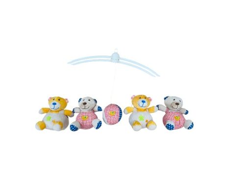 Alexis Baby Mix 14309 - Plüss maci Zenélőforgó