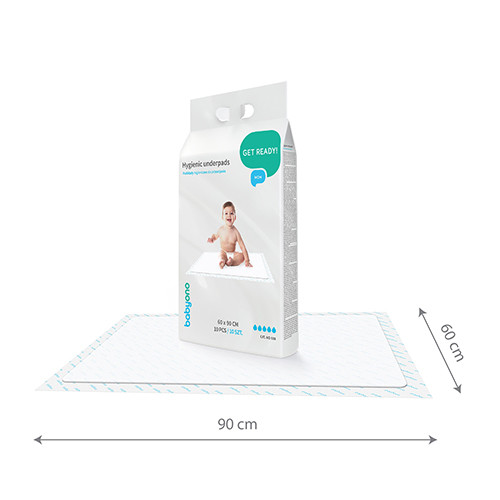 BabyOno 509 - Pelenkázó Alátét 90x60cm 10db