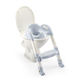   Thermobaby wc szűkítő lépcsős - Kiddy Loo Fleur bleue kék 