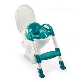   Thermobaby wc szűkítő lépcsős - Kiddy Loo Emeraude zöld