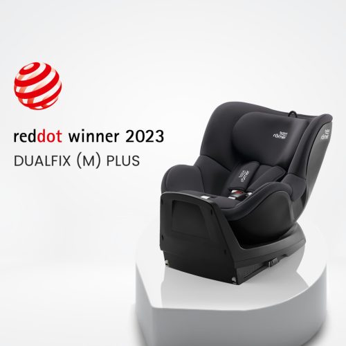 Britax Römer Dualfix M Plus Space Black - 360°-ban forgatható autósülés 