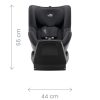 Britax Römer Dualfix M Plus Space Black - 360°-ban forgatható autósülés 