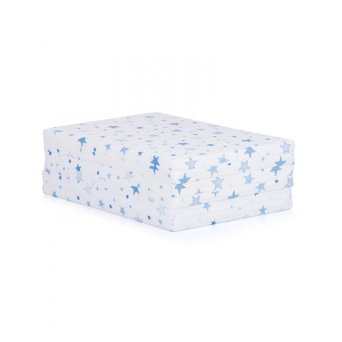 Chipolino összehajtható matrac 60x120 - white/blue stars