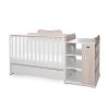 Lorelli Multi kombi ágy 190x72 - White Light Oak – termékfotó