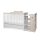 Lorelli Multi kombi ágy 190x72 - White Light Oak – termékfotó