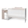 Lorelli Multi kombi ágy 190x72 - White Light Oak – termékfotó