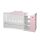 Lorelli Multi kombi ágy 190x72 - White Orchid Pink – termékfotó