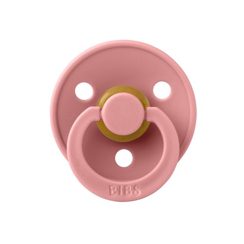 BIBS - Latex Cseresznye Játszócumi Krémsárga/Tearózsa (2 db)