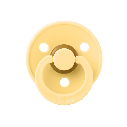 BIBS - Latex Cseresznye Játszócumi Krémsárga/Tearózsa (2 db)