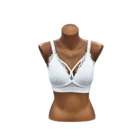   Ouno 590036 - Szivacsos Csipkés Szoptatós Melltartó Fehér