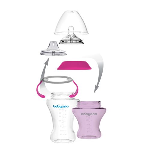 BabyOno 1456/02 - Cseppmentes 180ml itatópohár – Zsebi Baba Shop