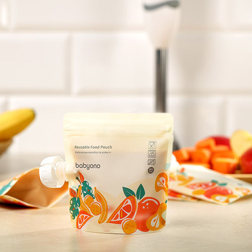 BabyOno 1467 - Ételtároló Tasak 5db – Zsebi Baba Shop