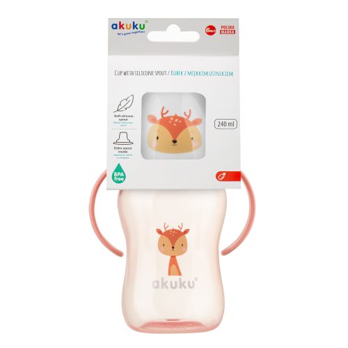 AKUKU A0221 - Cseppmentes 240ml  itatópohár – Zsebi Baba Shop