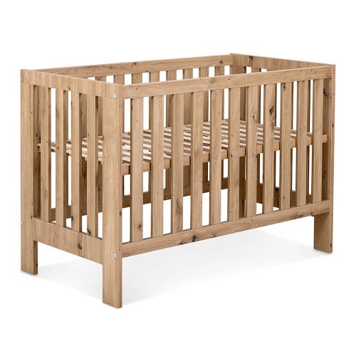 Klups Little Sky - Amelia II Tölgy 60 x 120 kiságy – babaágy 2. kép