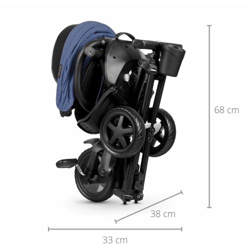 Milly Mally Qplay Tricikli Nova Niello Kék