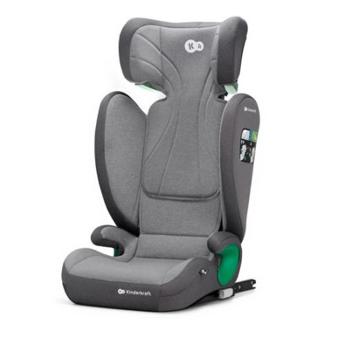 Kinderkraft JUNIOR FIX 2 I-Size 40-150cm 15-36kg - Szürke színű (Iso-Fix) – autósülés 4. kép