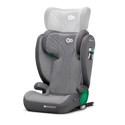 Kinderkraft JUNIOR FIX 2 I-Size 40-150cm 15-36kg - Szürke színű (Iso-Fix) – autósülés 5. kép
