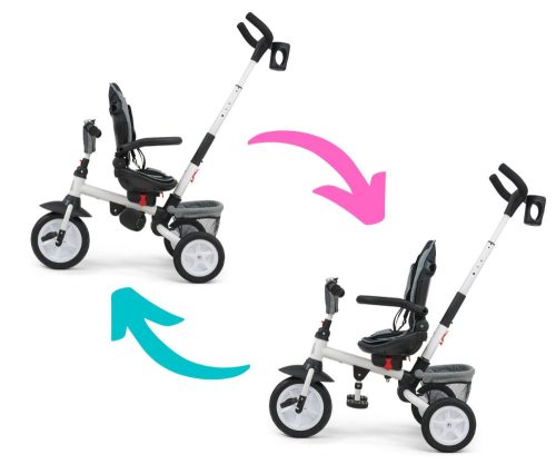 Milly Mally 3116 - Stanley Rubber grey Tricikli 360° 6 in 1