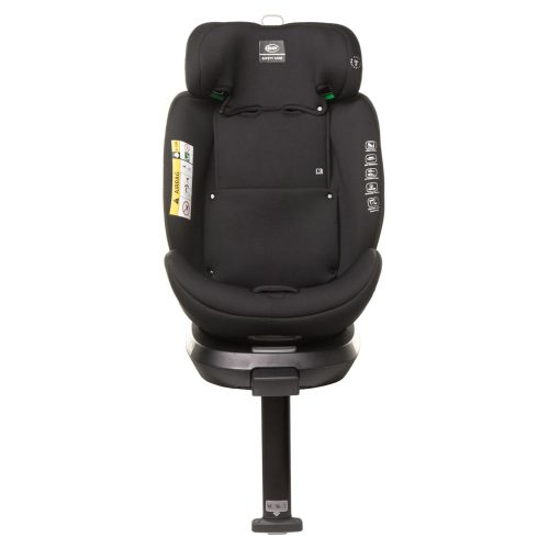 4Baby Enzo-Fix 0-36kg - 40-150cm Gyerekülés I-SIZE Fekete (ISOFIX)