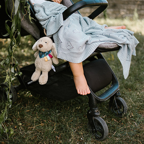 BabyOno 1478/02 - Kötött bambusz Babatakaró 75 x 100 cm