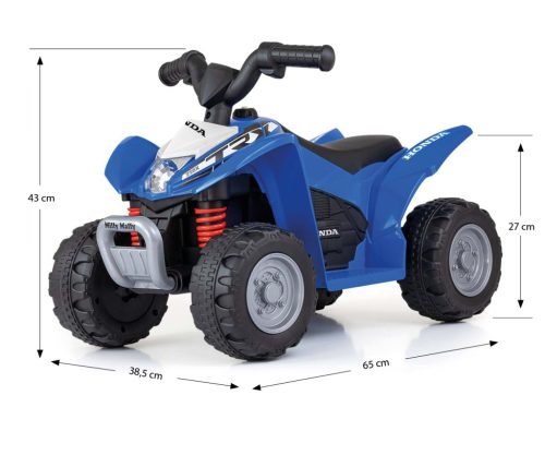 MILLY MALLY 4478 Akkumulátoros Quad HONDA ATV Blue