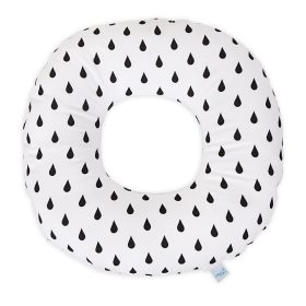   CEBA - Szülés utáni Ülőpárna - Fánk csepp fekete-fehér