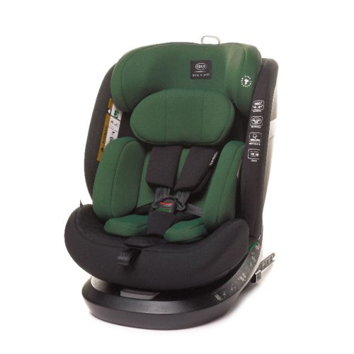 4Baby Roto-Fix I-Size 40-150cm Autósülés  - Zöld színű 360 °-os (isofix)