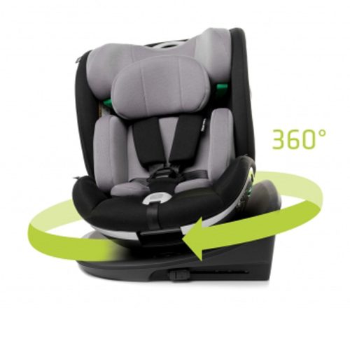 4Baby VEL-FIX - 40-150cm BLACK I-SIZE 360 °-os Autósülés (isofix) 